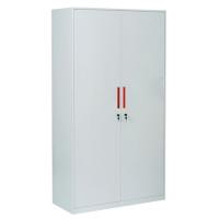 Tủ sắt 2 khoang cánh mở Hòa Phát TU09K2D - W1000 x D450 x H1830 mm - ghi sáng - sắt sơn tĩnh điện