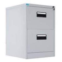 Tủ File tài liệu 2 ngăn TU2F - W465 x D620 x H712 mm - ghi sáng - sắt sơn tĩnh điện
