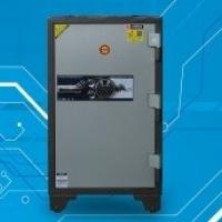KÉT SẮT CHỐNG CHÁY LEEKO KCC200 VÂN TAY KẾT HỢP ĐIỆN TỬ 